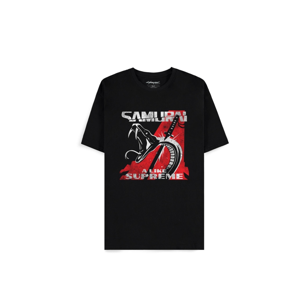 Cyberpunk 2077 - A Like Supreme Mens T-shirt - Black